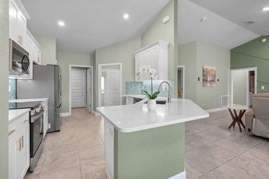 Furnished interior view inside a new home in Orange Blossom Hills, Summerfield (Image 11).