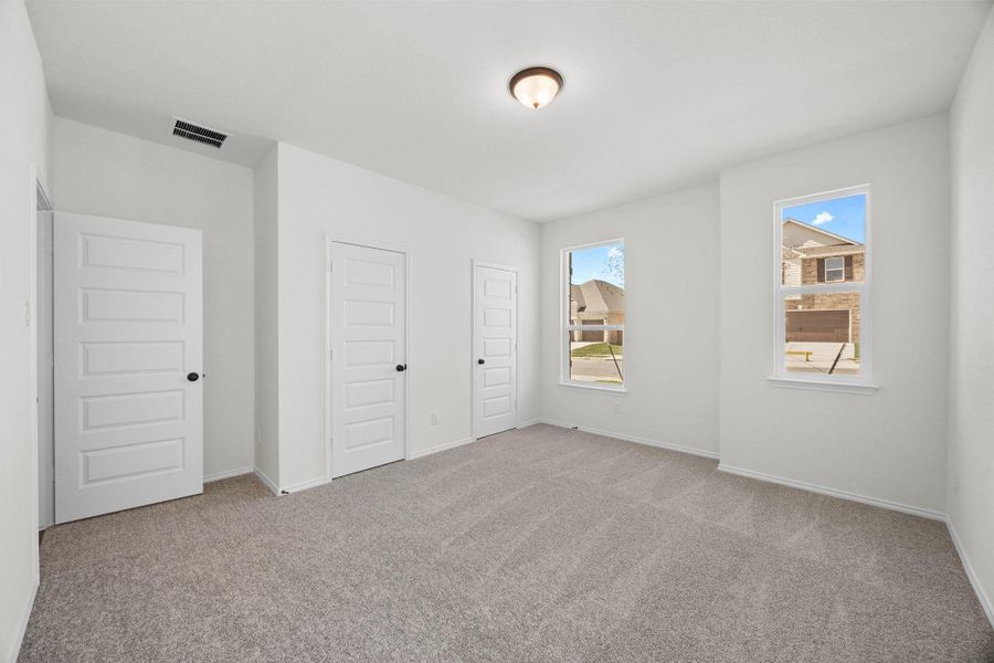 Spacious, unfurnished interior of a new home in Salerno - Classic Collection, Round Rock (Image 33).