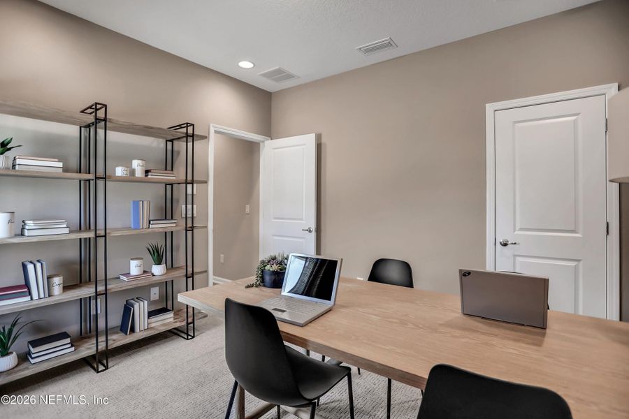 Furnished interior view inside a new home in , Green Cove Springs (Image 15). Furnished interior view inside a new home in , Green Cove Springs (Image 15).