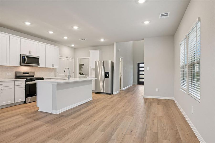 Photo is not of the actual home, but is an inspirational photo of builder’s model home and may depict options, furnishings, and/or decorator features that are not included.