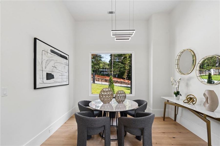 Furnished interior view inside a new home in , Auburn (Image 8).