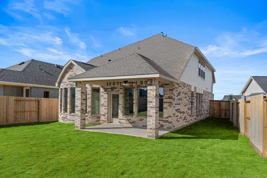 Exterior details and patio area of a home in Jubilee, Hockley (Image 23). Exterior details and patio area of a home in Jubilee, Hockley (Image 23).