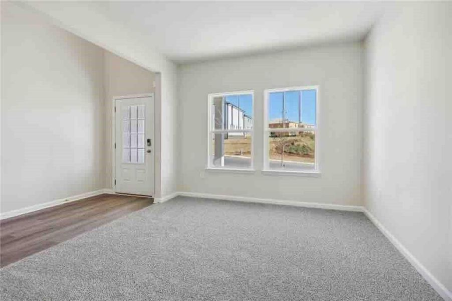 Spacious, unfurnished interior of a new home in Parkside at Grayson, Grayson (Image 14).