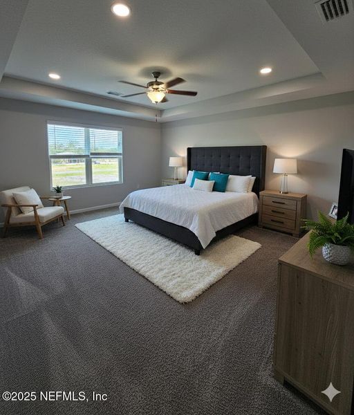 Furnished interior view inside a new home in , Jacksonville (Image 9).