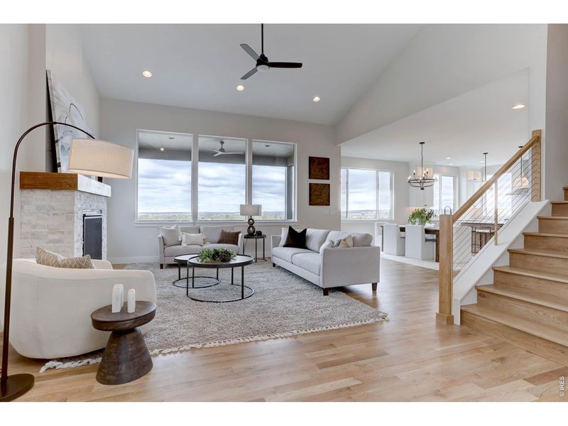 Furnished interior view inside a new home in , Louisville (Image 34).