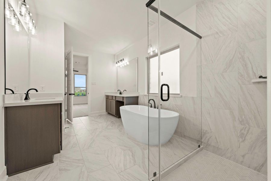 Furnished interior view inside a new home in Sunterra (Royal ISD), Katy (Image 7). Furnished interior view inside a new home in Sunterra (Royal ISD), Katy (Image 7).