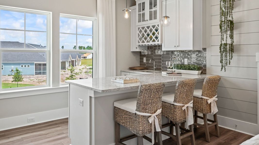 Representative furnished interior of a home built from the The Enthusiast by DRB Elevate. in Brook Run, Fort Mill (Image 15).