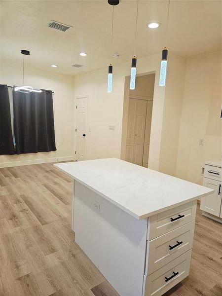 Furnished interior view inside a new home in , Dallas (Image 7).