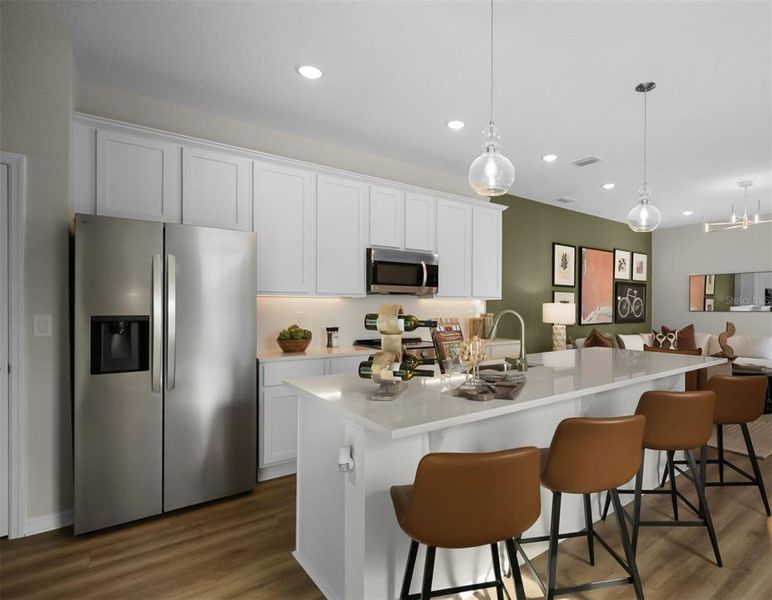 Furnished interior view inside a new home in Delaney Reserve, Deland (Image 13).