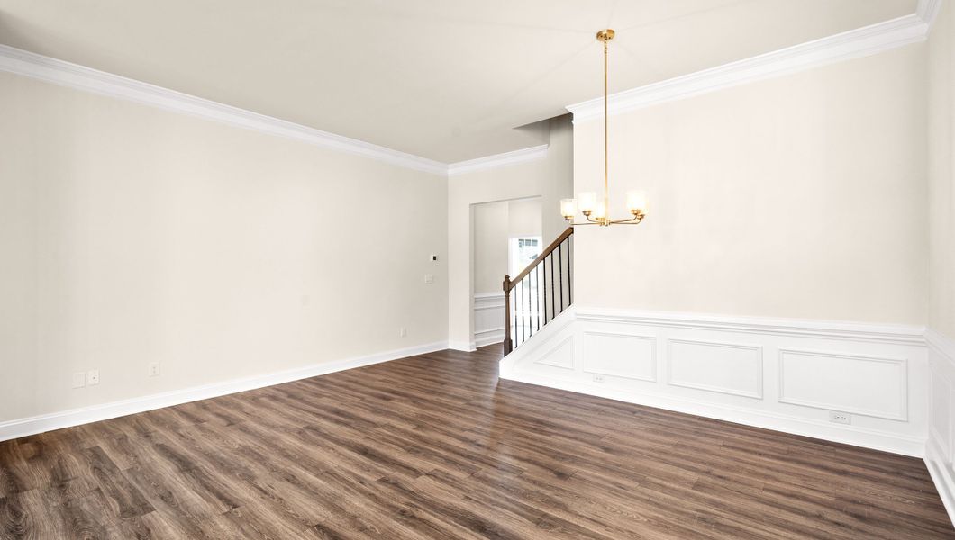 Spacious, unfurnished interior of a new home in Adams Glen, Greenville (Image 13). Spacious, unfurnished interior of a new home in Adams Glen, Greenville (Image 13).