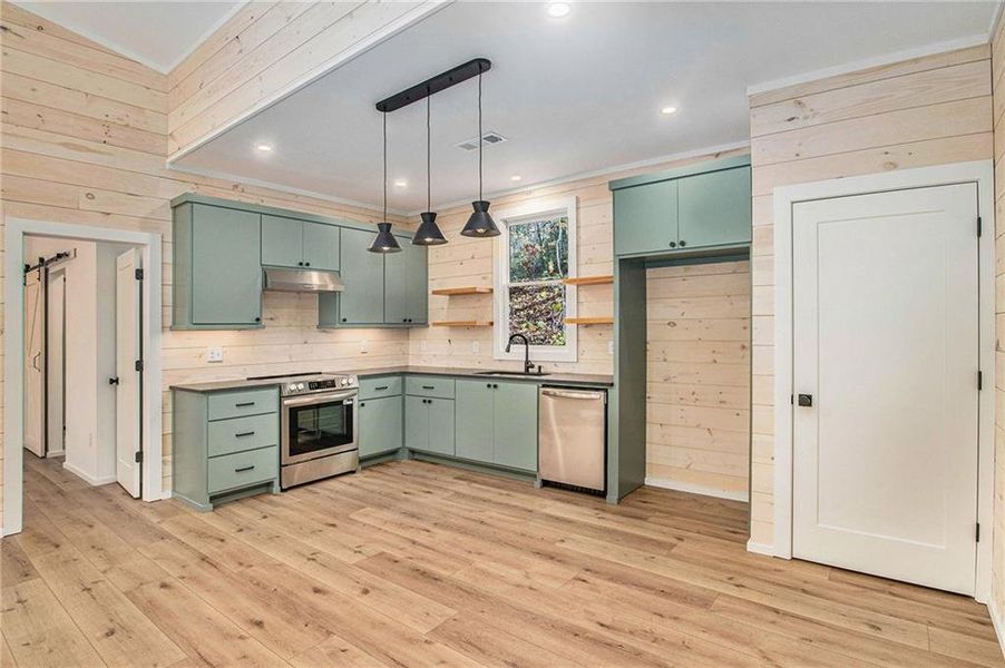 Furnished interior view inside a new home in , Clayton (Image 9).