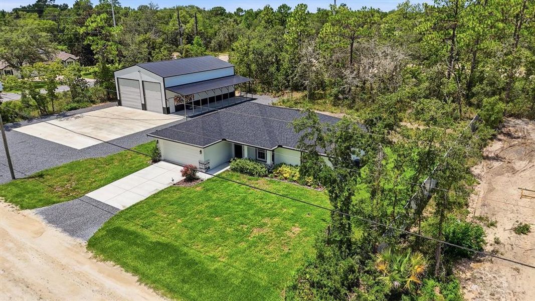 Front exterior of a new home in , Brooksville, FL, highlighting curb appeal (Image 24). Front exterior of a new home in , Brooksville, FL, highlighting curb appeal (Image 24).