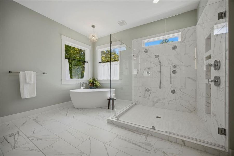 Furnished interior view inside a new home in , Sugar Hill (Image 51).