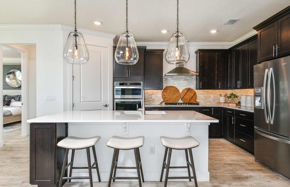 Beautiful Coral Kitchen