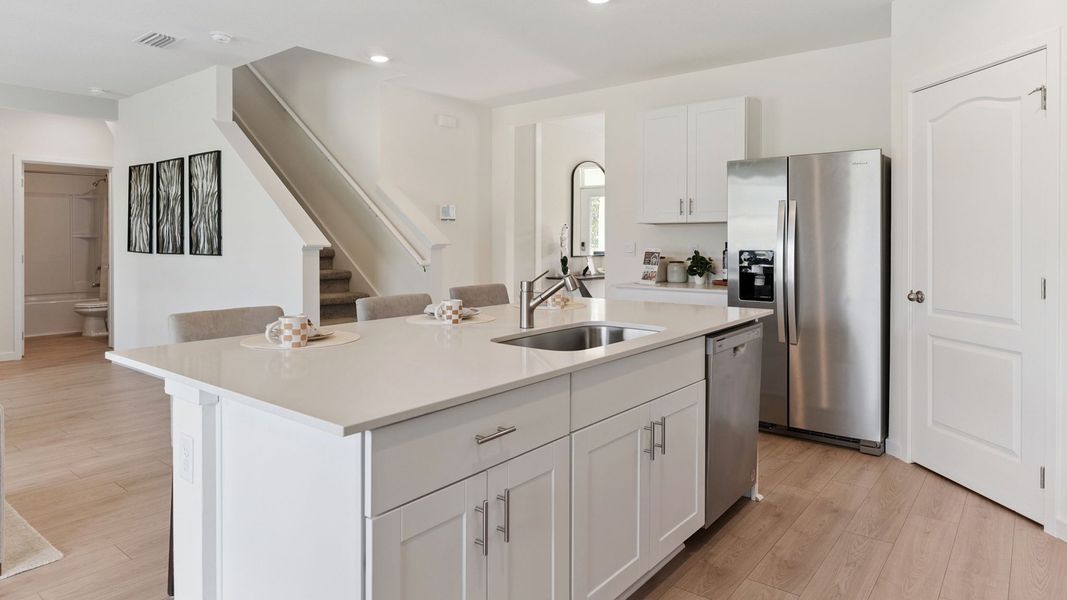 Furnished interior view inside a new home in Buena Lago, St. Cloud (Image 15).