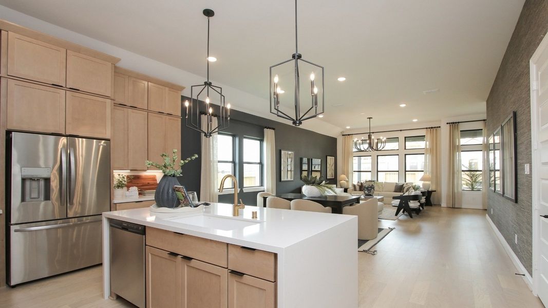 Representative furnished interior of a home built from the Willow by DRB Homes in Piedmont, San Antonio (Image 17).