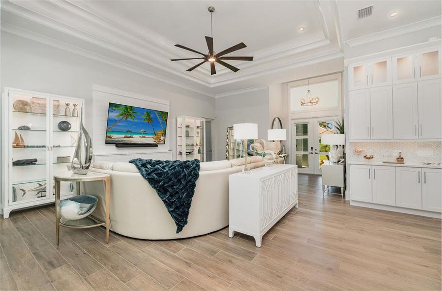 Furnished interior view inside a new home in , Cape Coral (Image 7).