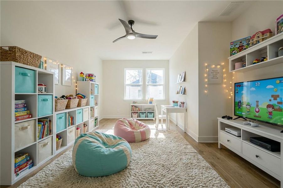 Furnished interior view inside a new home in , Powder Springs (Image 32).