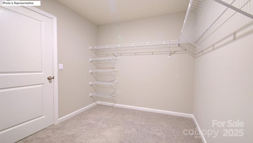 Owner's suite closet