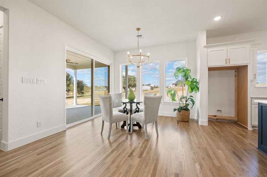 Furnished interior view inside a new home in Rocky Top Ranch, Reno (Image 16).