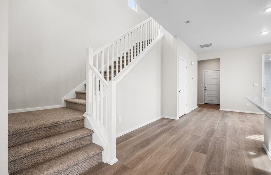 Spacious, unfurnished interior of a new home in Barefoot Village, Firestone (Image 36). Spacious, unfurnished interior of a new home in Barefoot Village, Firestone (Image 36).