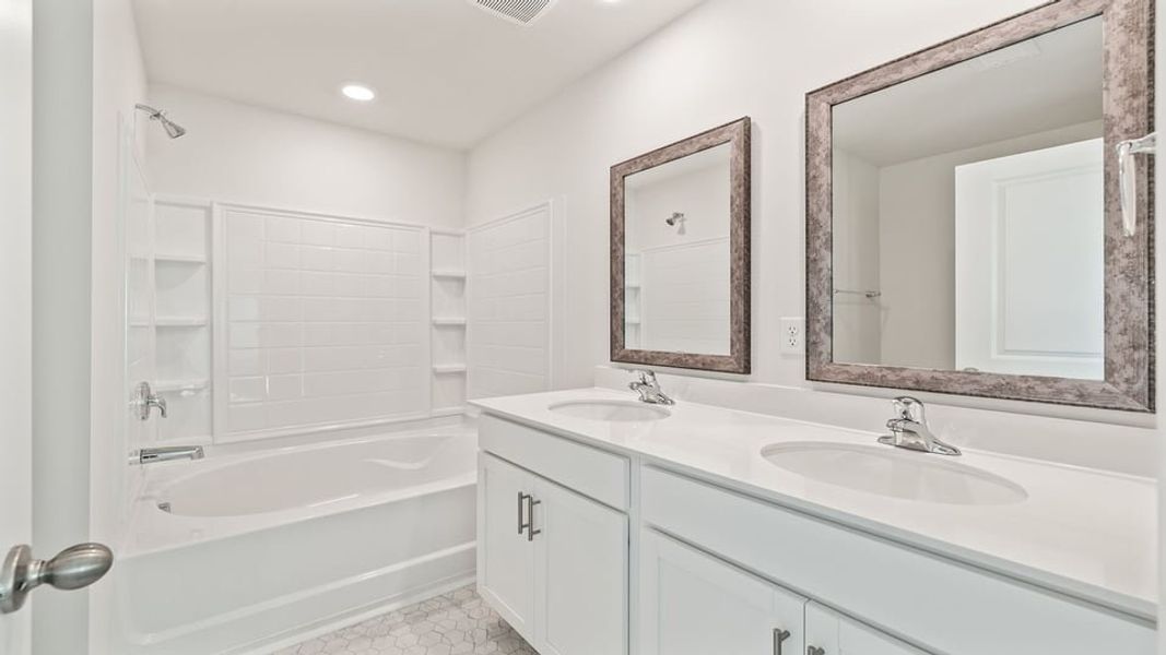 Furnished interior view inside a new home in Baxter Village, Boiling Springs (Image 12).