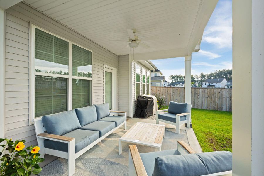 Exterior details and patio area of a home in Lochton, Summerville (Image 25). Exterior details and patio area of a home in Lochton, Summerville (Image 25).