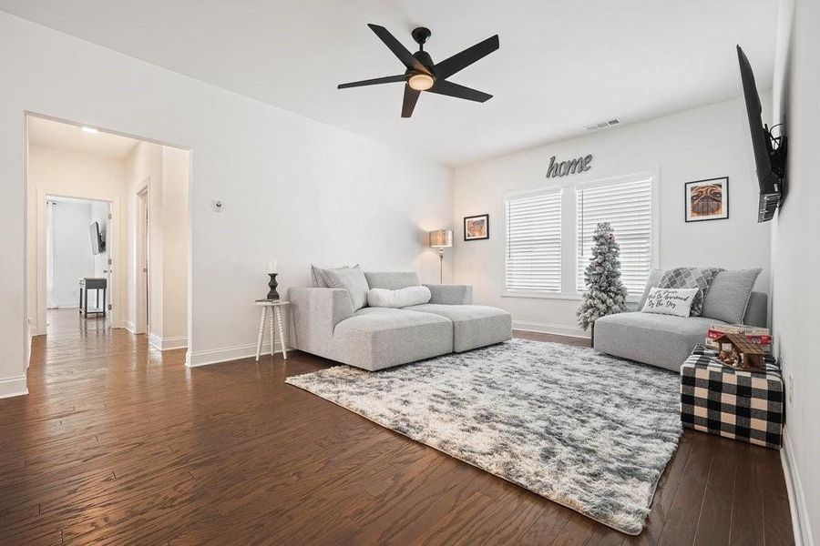 Furnished interior view inside a new home in , Canton (Image 40). Furnished interior view inside a new home in , Canton (Image 40).