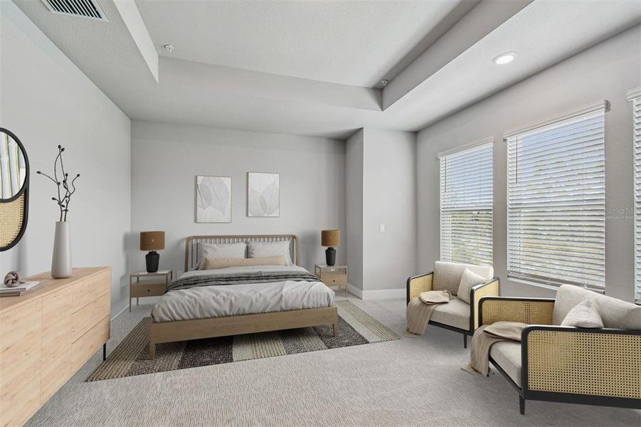 Furnished interior view inside a new home in Towns at Union, St. Petersburg (Image 10). Furnished interior view inside a new home in Towns at Union, St. Petersburg (Image 10).