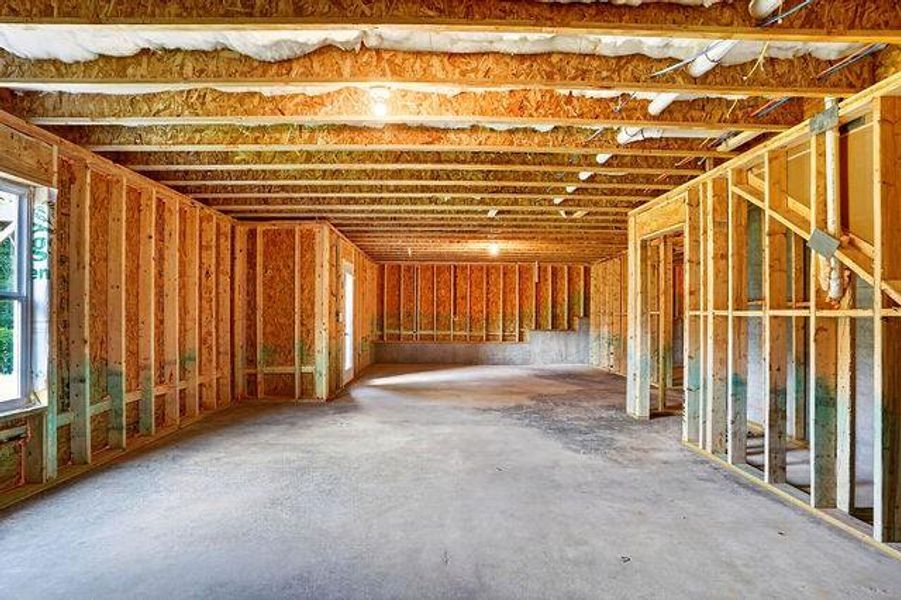 In-progress construction of a new home in Austin Ridge, Commerce, GA (Image 46).