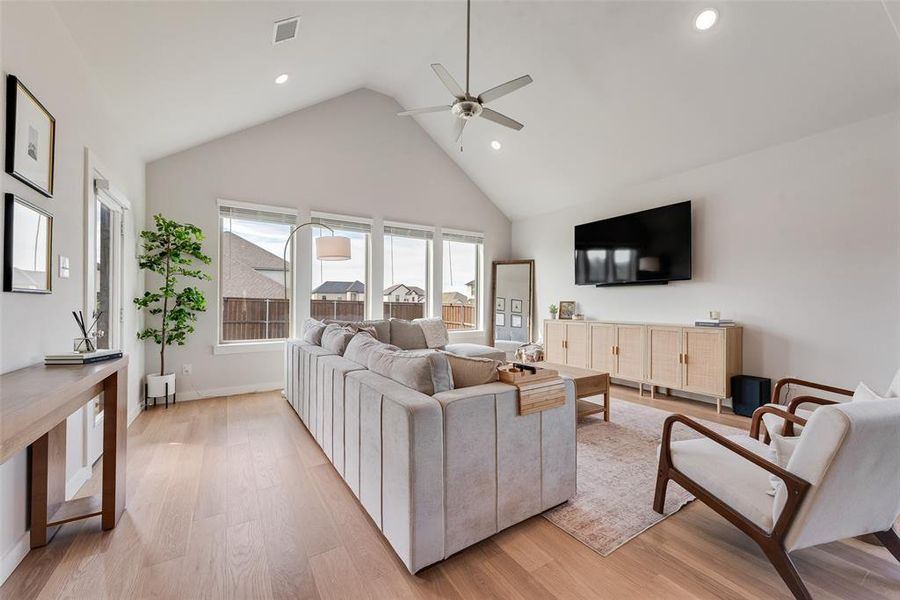Furnished interior view inside a new home in Devonshire, Forney (Image 5).