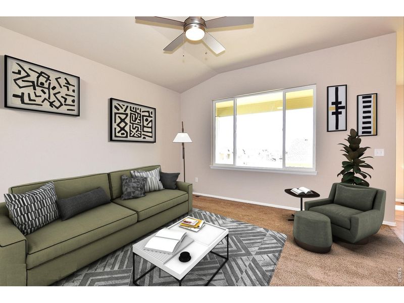 Furnished interior view inside a new home in , Johnstown (Image 6).