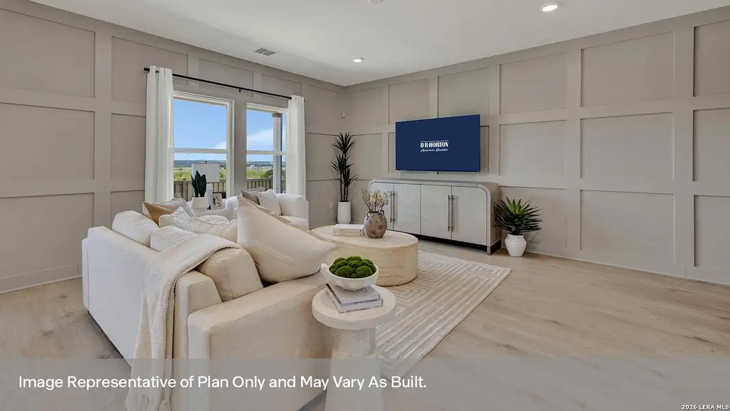 Furnished interior view inside a new home in Mayfair, New Braunfels (Image 25).