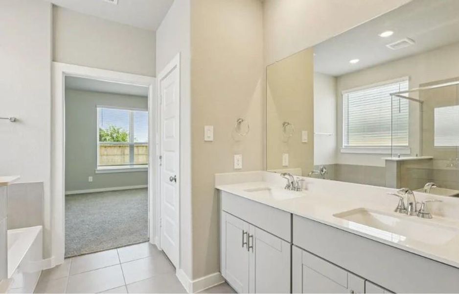 Photo is not of the actual home, but is an inspirational photo of builder’s model home and may depict options, furnishings, and/or decorator features that are not included