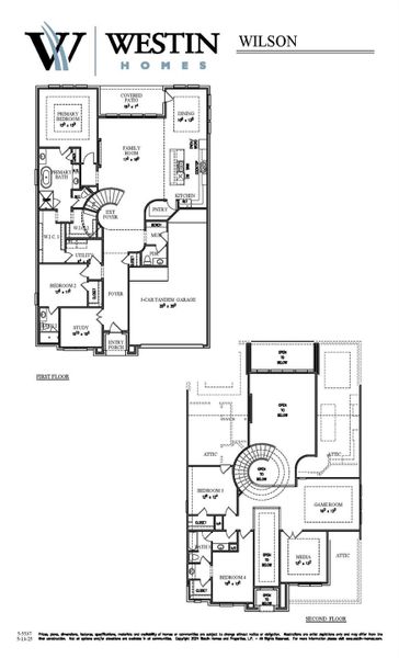 2D floor plan layout of this home in Candela, Richmond, TX (Image 4).