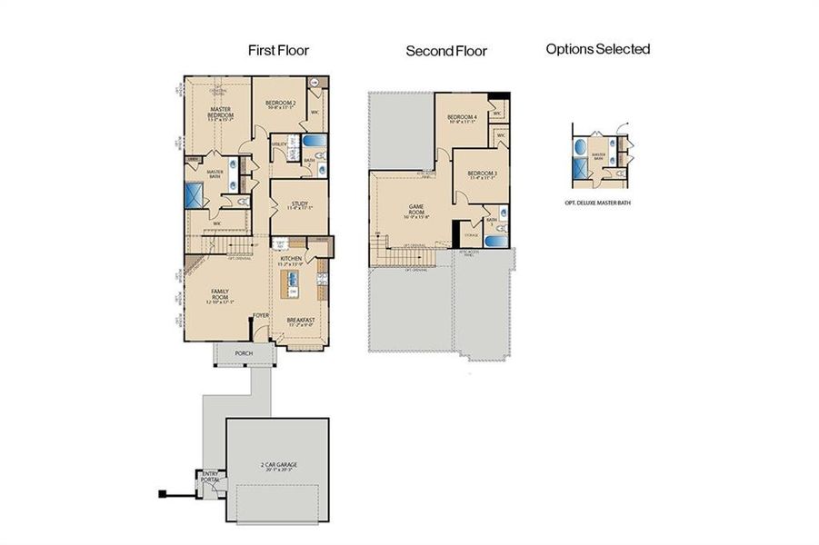 1016 Joy Mill Place - Majestic Floor Plan