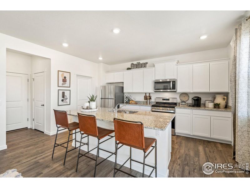 Furnished interior view inside a new home in Tailholt, Severance (Image 27). Furnished interior view inside a new home in Tailholt, Severance (Image 27).