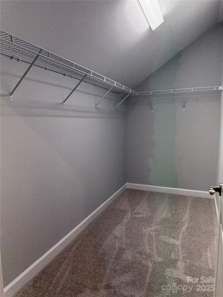 Walk in closet in Bedroom 4