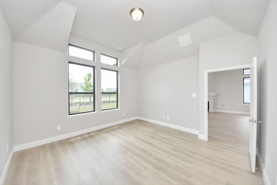 Spacious, unfurnished interior of a new home in Gatherings® at Chambers Creek: Duets Collection, Willis (Image 20). Spacious, unfurnished interior of a new home in Gatherings® at Chambers Creek: Duets Collection, Willis (Image 20).