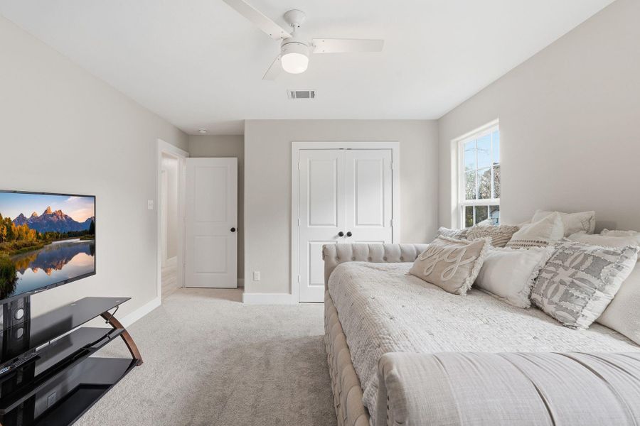 Furnished interior view inside a new home in , Conroe (Image 23).