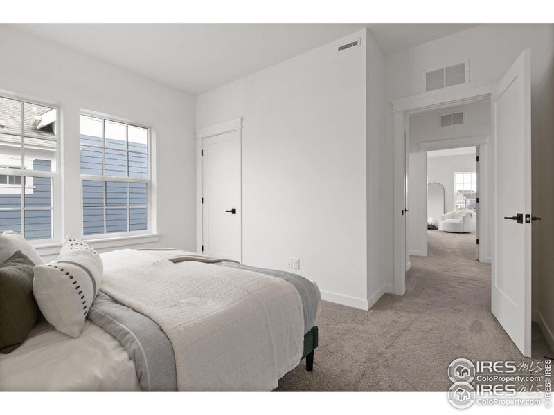 Furnished interior view inside a new home in Westerly, Erie (Image 23).