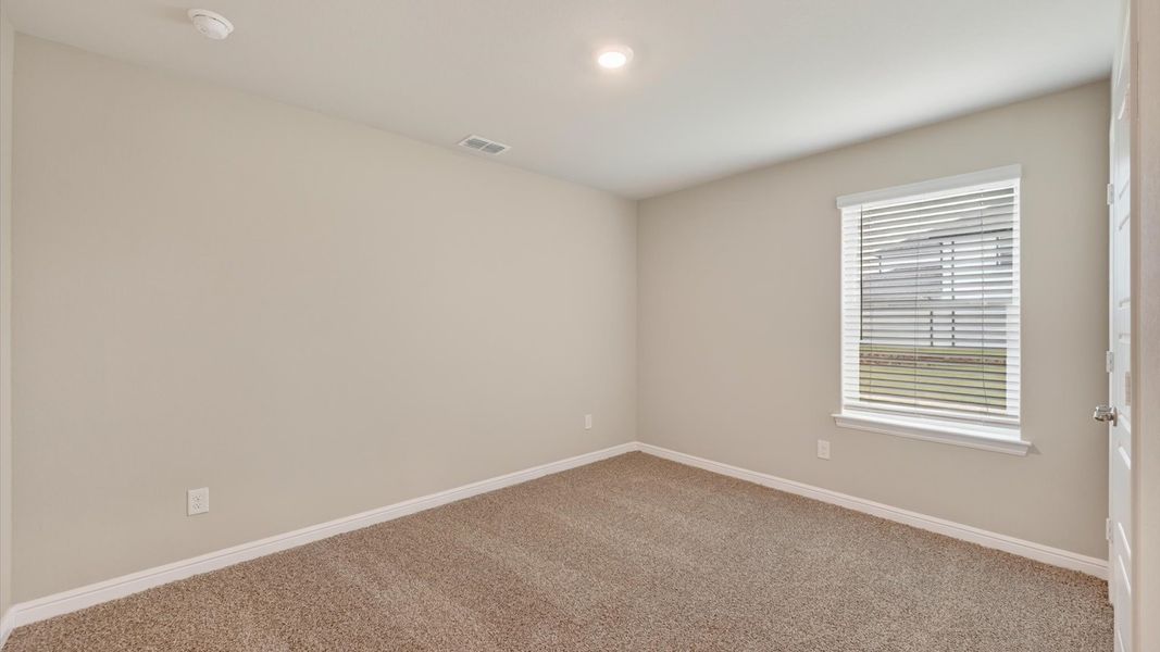 Representative unfurnished interior of a home built from the Irwin by D.R. Horton in Sandstone Estates, Granbury (Image 17). Representative unfurnished interior of a home built from the Irwin by D.R. Horton in Sandstone Estates, Granbury (Image 17).