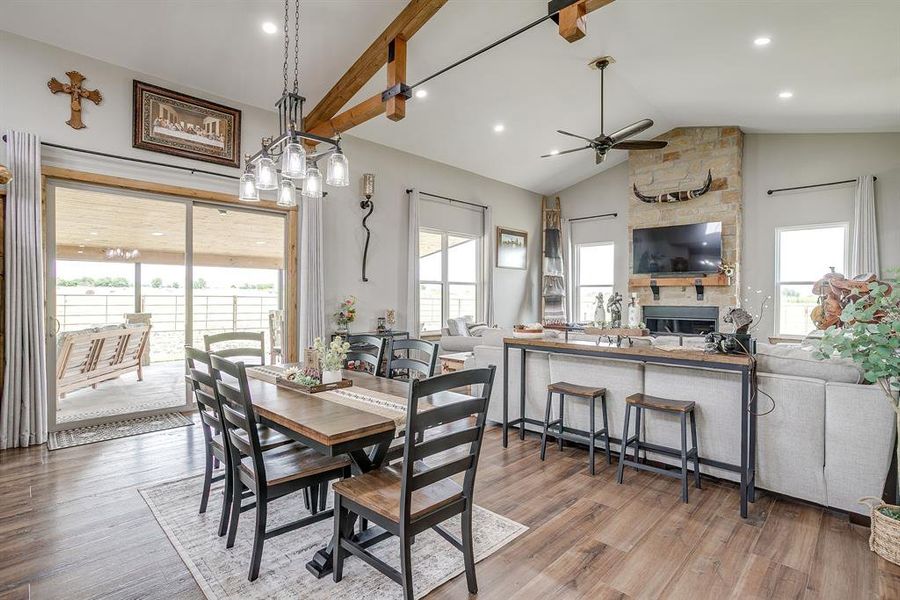 Furnished interior view inside a new home in , Blum (Image 6).