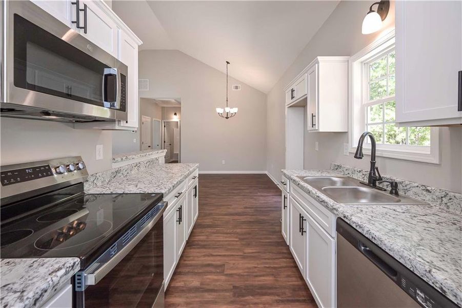 Furnished interior view inside a new home in , Temple (Image 10).