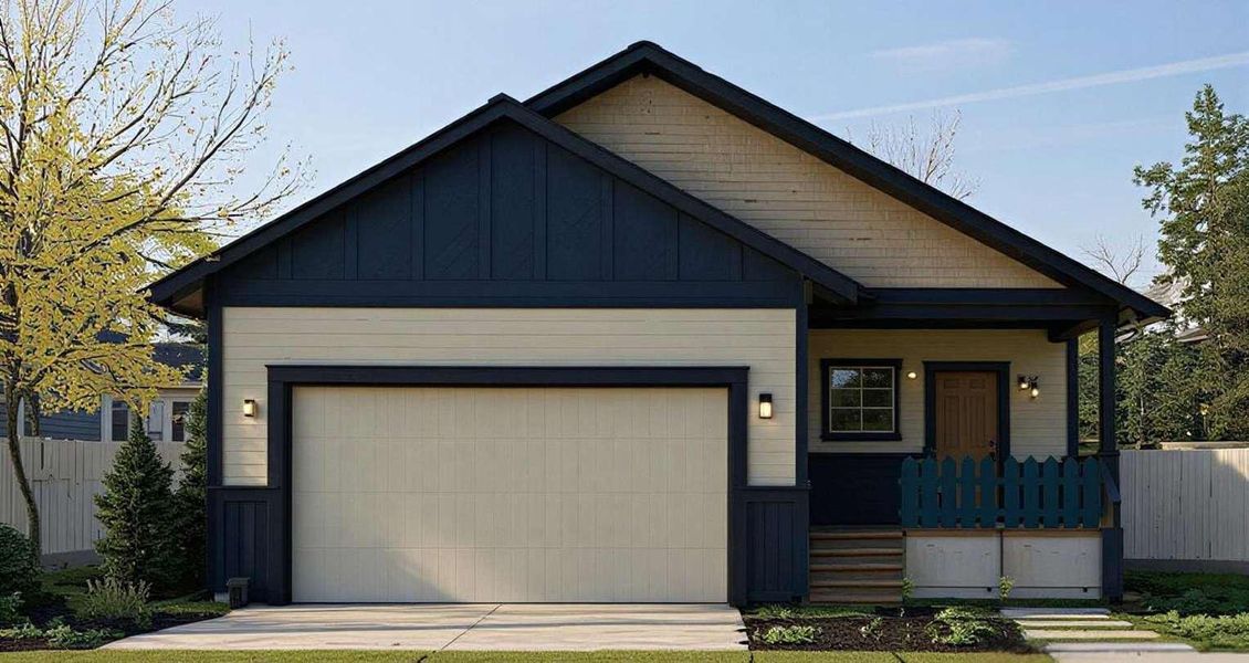 Front exterior of a new home in , Houston, TX, highlighting curb appeal (Image 11). Front exterior of a new home in , Houston, TX, highlighting curb appeal (Image 11).