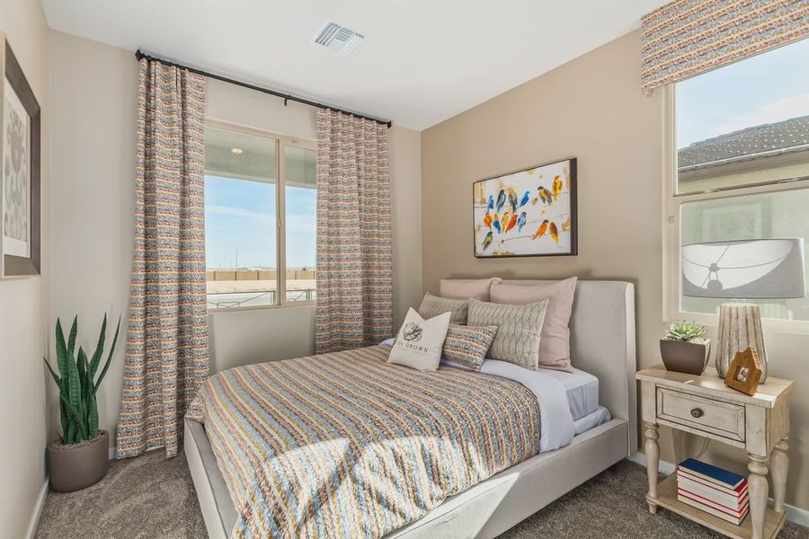 Representative furnished interior of a home built from the 2028 by Elliott Homes in Camilo at Santana, Yuma (Image 29).