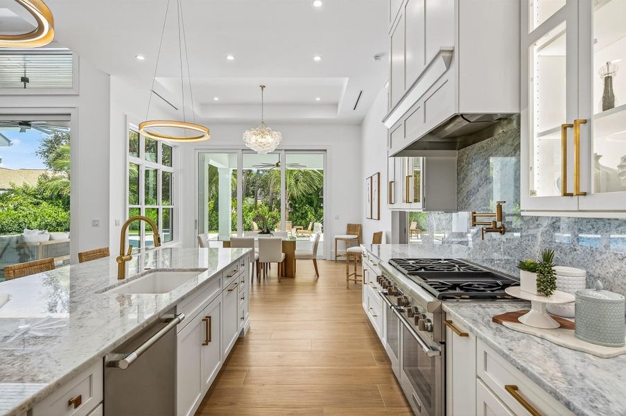 Furnished interior view inside a new home in , Vero Beach (Image 8).