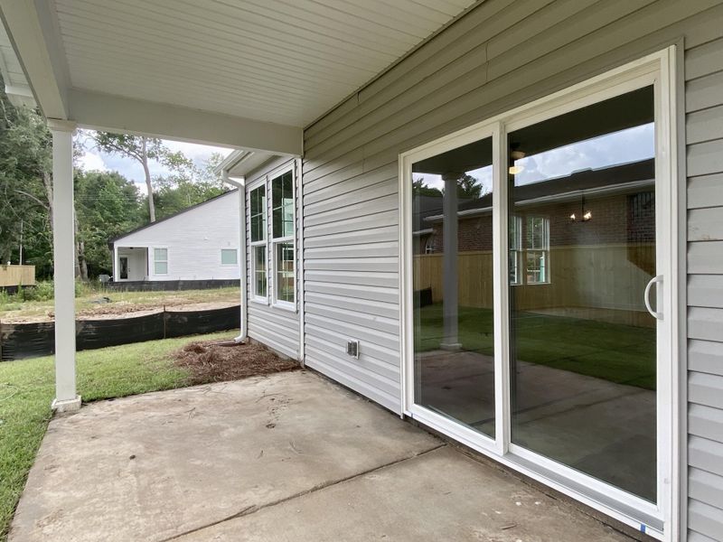 Exterior details and patio area of a home in , North Charleston (Image 27).