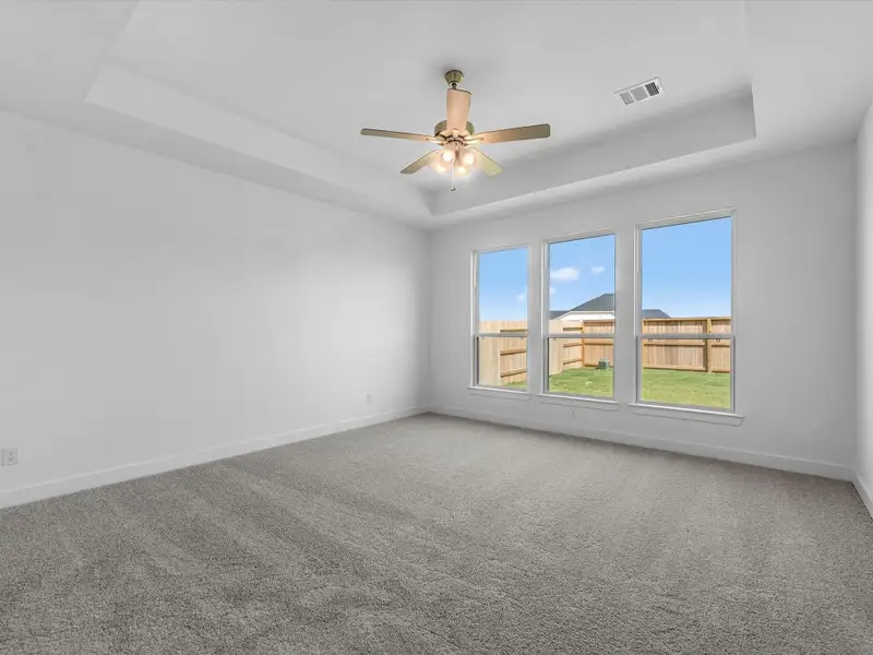 Spacious, unfurnished interior of a new home in Grange - 55', Katy (Image 11). Spacious, unfurnished interior of a new home in Grange - 55', Katy (Image 11).