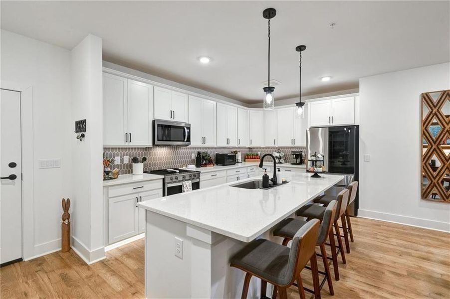 Furnished interior view inside a new home in , Cumming (Image 4).